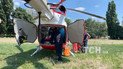 До Києва ґвинтокрилом доправили пораненого в спину хлопчика, якого на Житомирщині підстрелив полковник