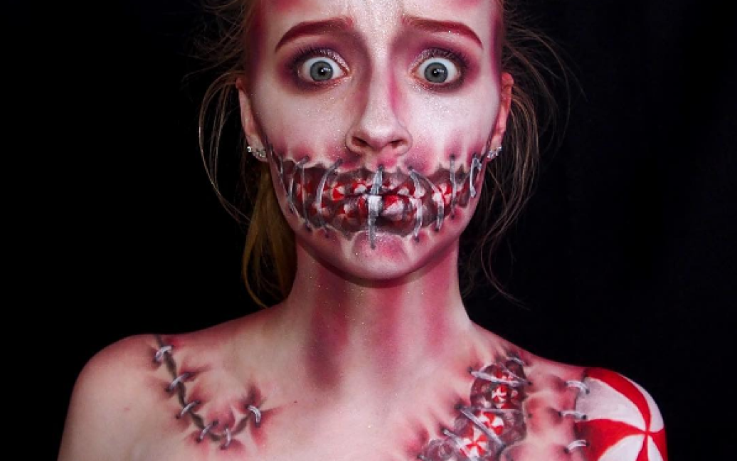 Дівчина створює моторошні образи / © Instagram/armageddonpainted