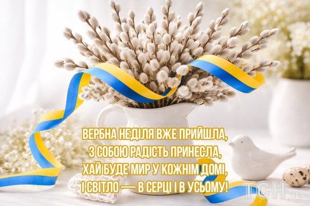 Привітання з Вербною неділею / © ТСН