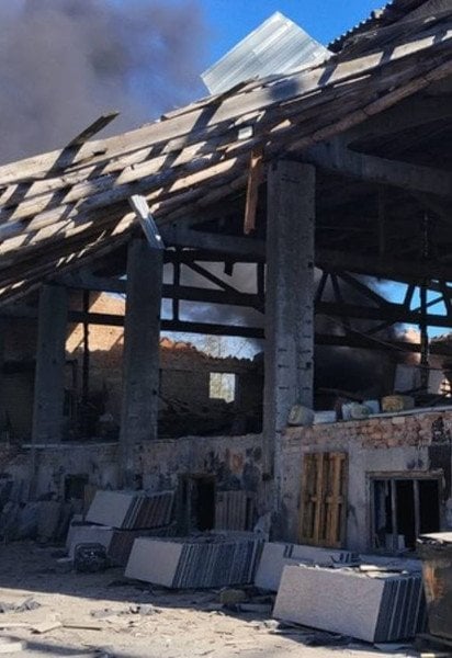Наслідки удару по Лозовій