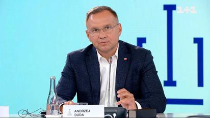 Дуда заговорив українською: промова президента Польщі на Кримській платформі
