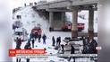 В России пассажирский автобус слетел с моста и упал на лед, есть погибшие