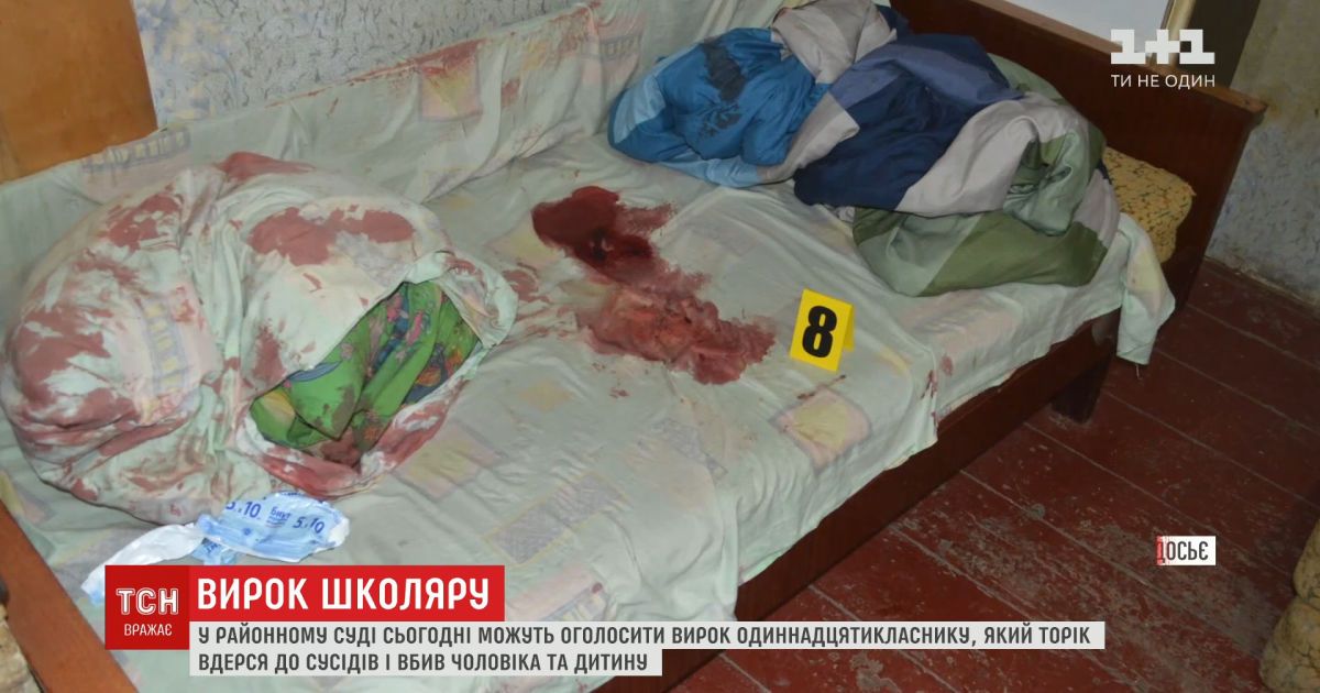 У Дніпрі оголошують вирок школяру, що обвинувачується у подвійному вбивстві в Павлограді