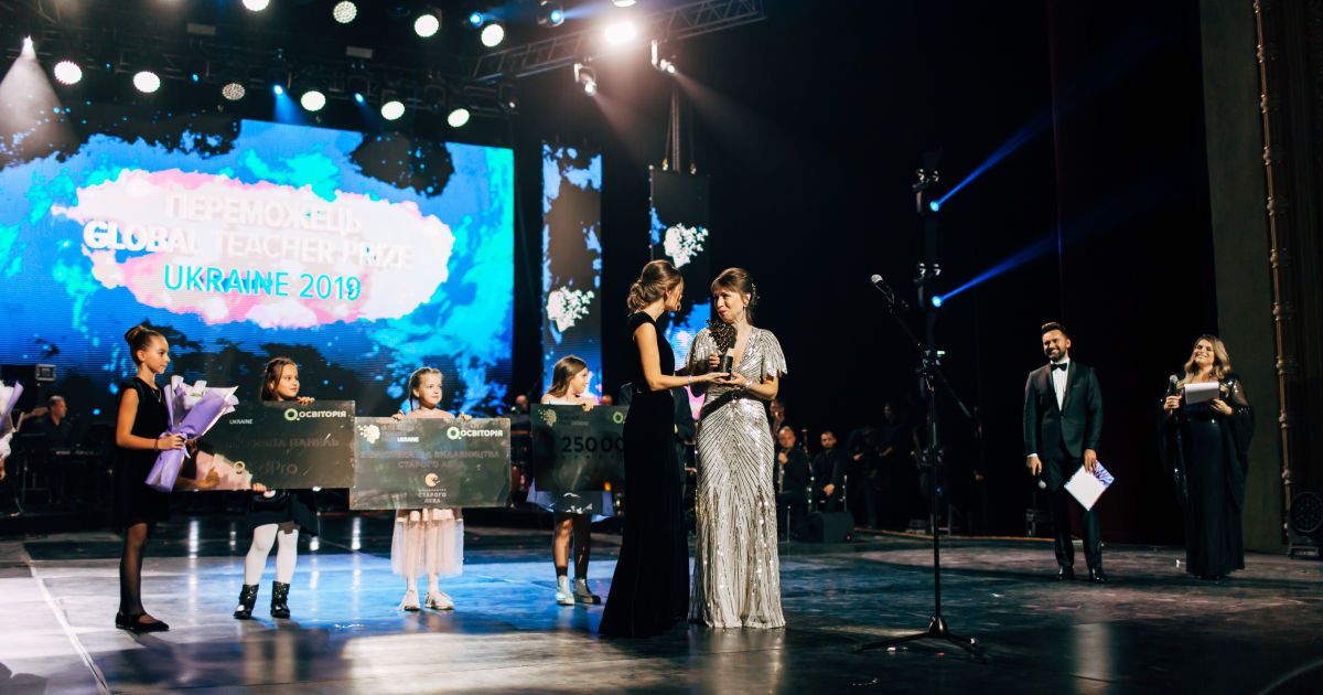 Премія Global Teacher Prize Ukraine назвала найкращого вчителя країни