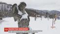 На Львівщині труни з цвинтаря можуть опинитися в річці через підмитий берег