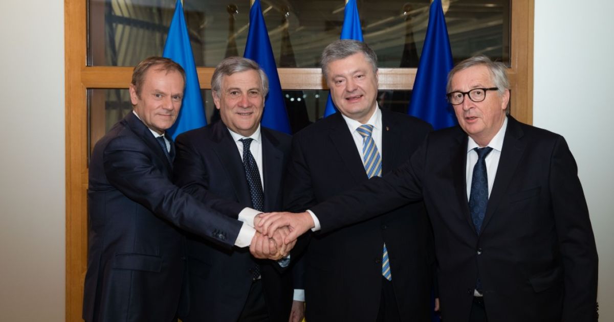 В Брюсселе состоялся "мини-саммит" Украина-ЕС с участием Порошенко и топ-руководителей Евросоюза