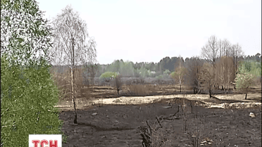 Журналісти переконалися, що пожежу біля Чорнобиля ліквідовано