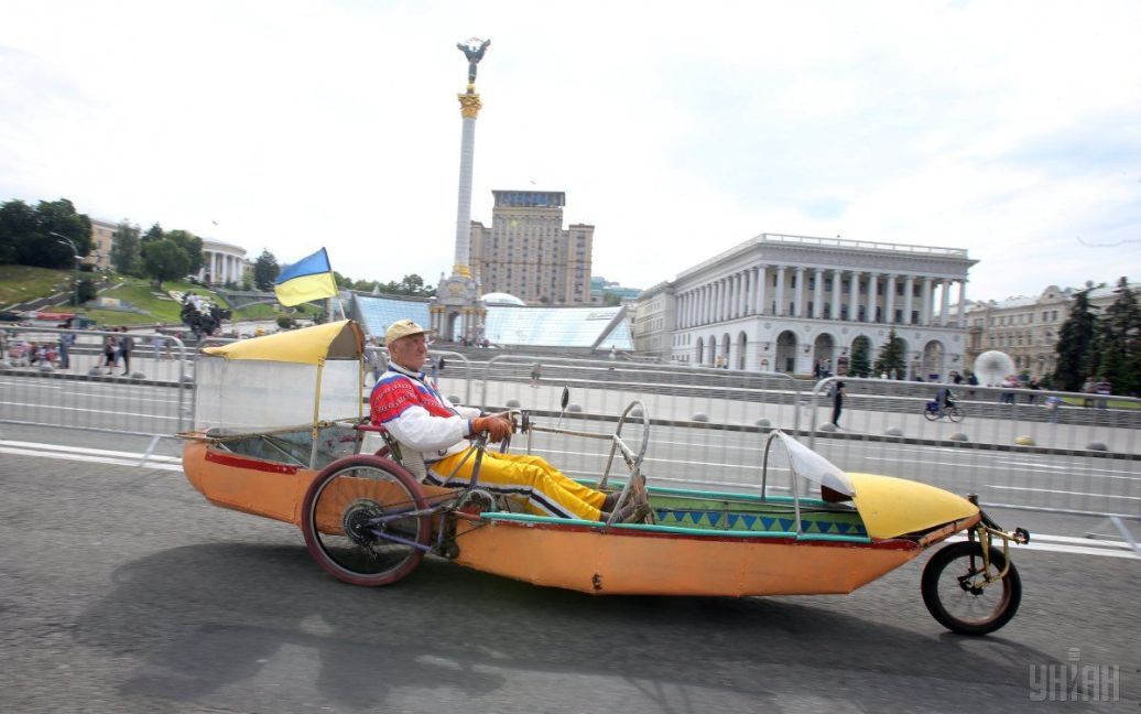 Велопарад до Дня Києва. / © УНІАН