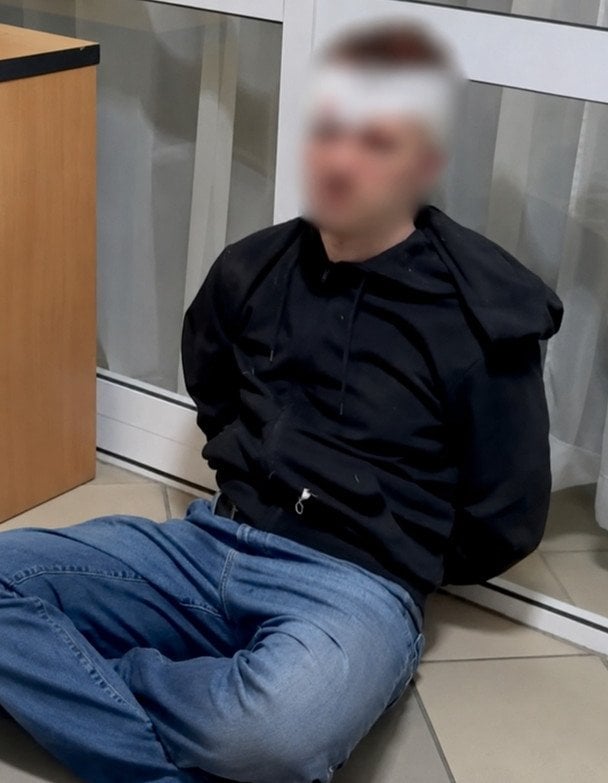 Затриманий 31-річний Сергій Г. одразу після вбивства. Фото: Київська міська прокуратура