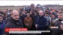 Тисячі людей перекрили міжнародну трасу, вимагаючи легалізувати видобуток  бурштину
