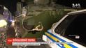 В столице неуправляемый БТР протаранил автомобиль военной инспекции