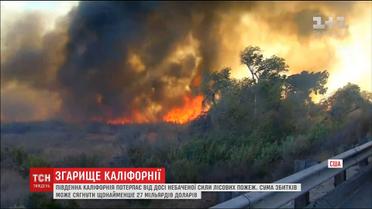 Збитки від масштабної пожежі в Південній Каліфорнії можуть сягнути 27 мільярдів доларів