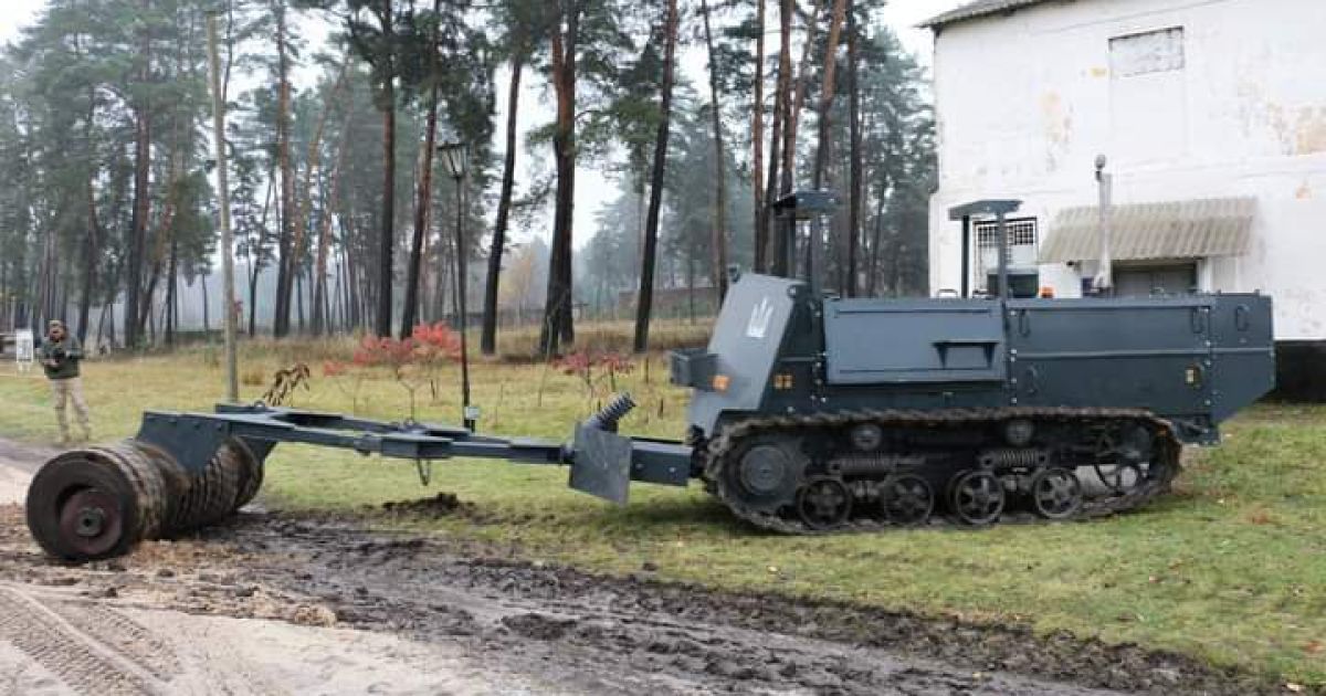 Машина для розмінування, вироблена на Харківщині