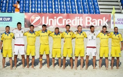 Збірна України з пляжного футболу розгромила Францію у відбірковому раунді Євроліги-2016