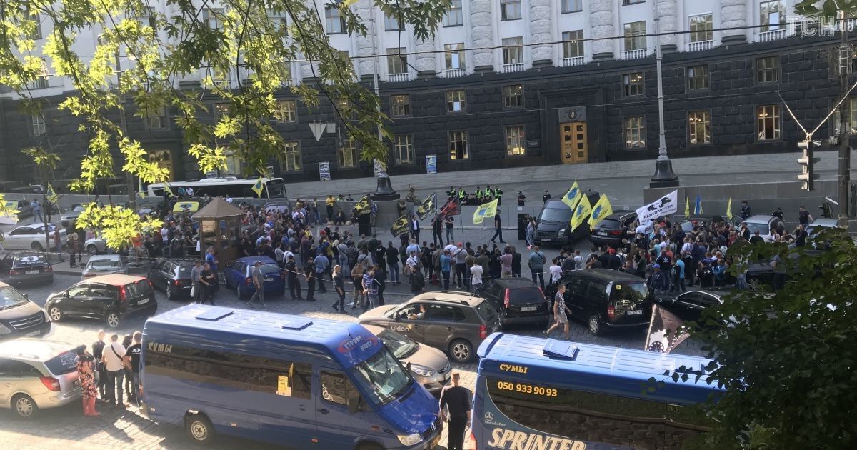 Протест євробляхерів_2 / © Фото Антон Страшко/ТСН
