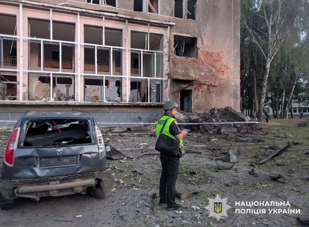 Російські війська атакували місто Мена  / © Поліція Чернігівської області