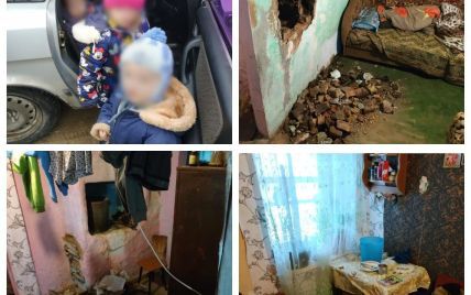 Жили у бруді, без їжі, в будинку з діркою в стіні: в Херсонській області врятували дітей, яких кинула мати