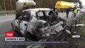 Новини України: у Київській області сталася автомобільна аварія із пожежею та вибухом