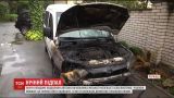 В Черновцах неизвестные подожгли авто начальника городской инспекции по благоустройству