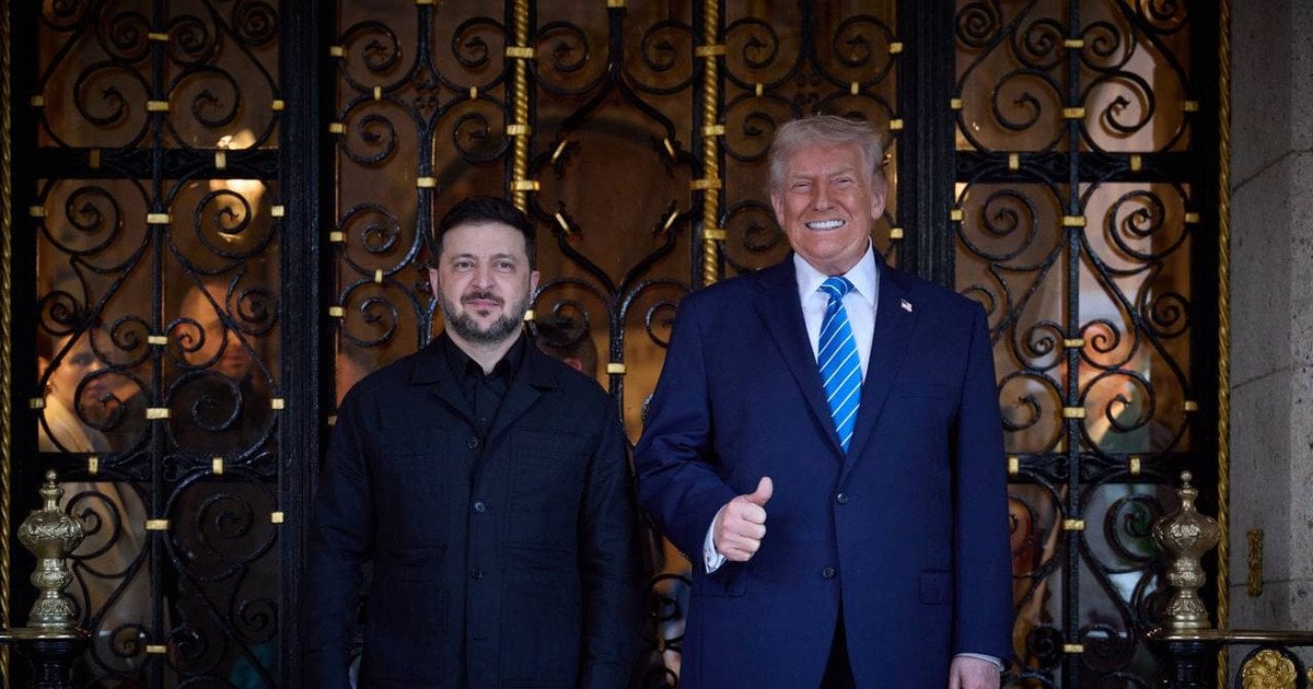 Володимир Зеленський та Дональд Трамп