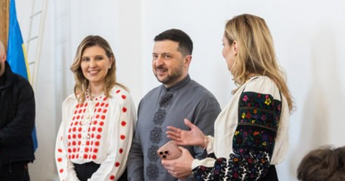 Олена і Володимир Зеленські
