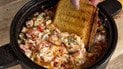 греческая закуска с запеченной фетой и овощами tiktok.comalexandras.home