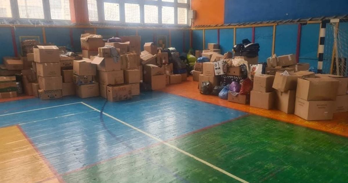 До Луганської області прибули тонни гуманітарного вантажу із Західної України (фото)