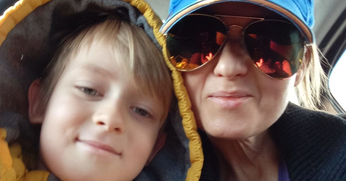 Katya Chilly з сином