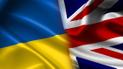 Флаги Украины и Великобритании