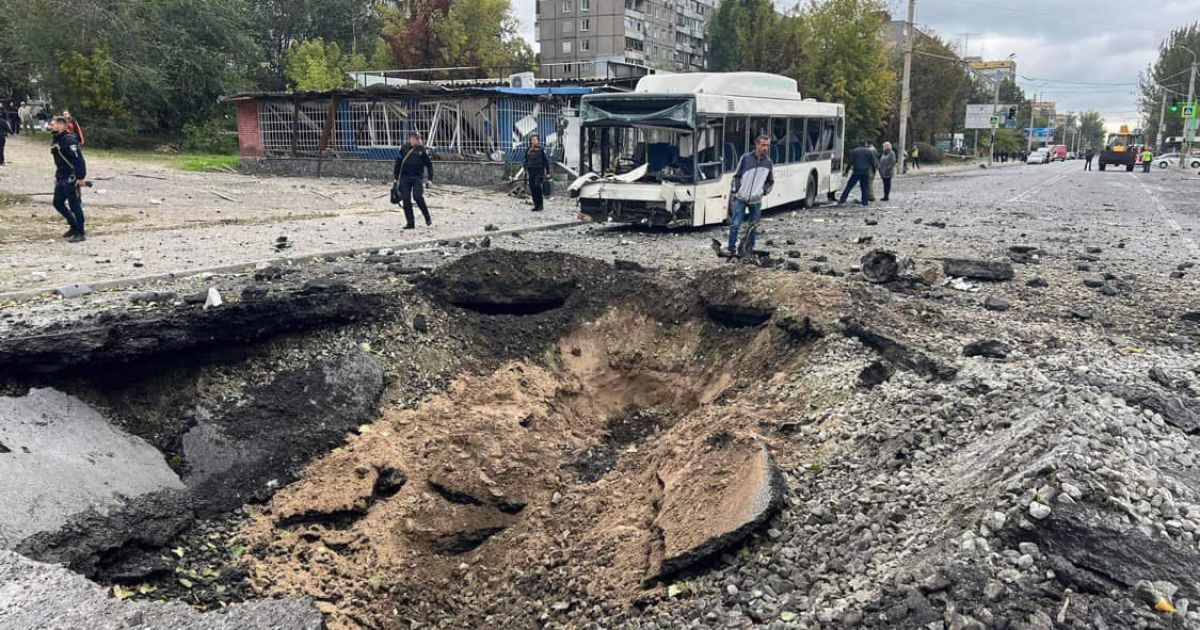 Наслідки обстрілу 10 жовтня
