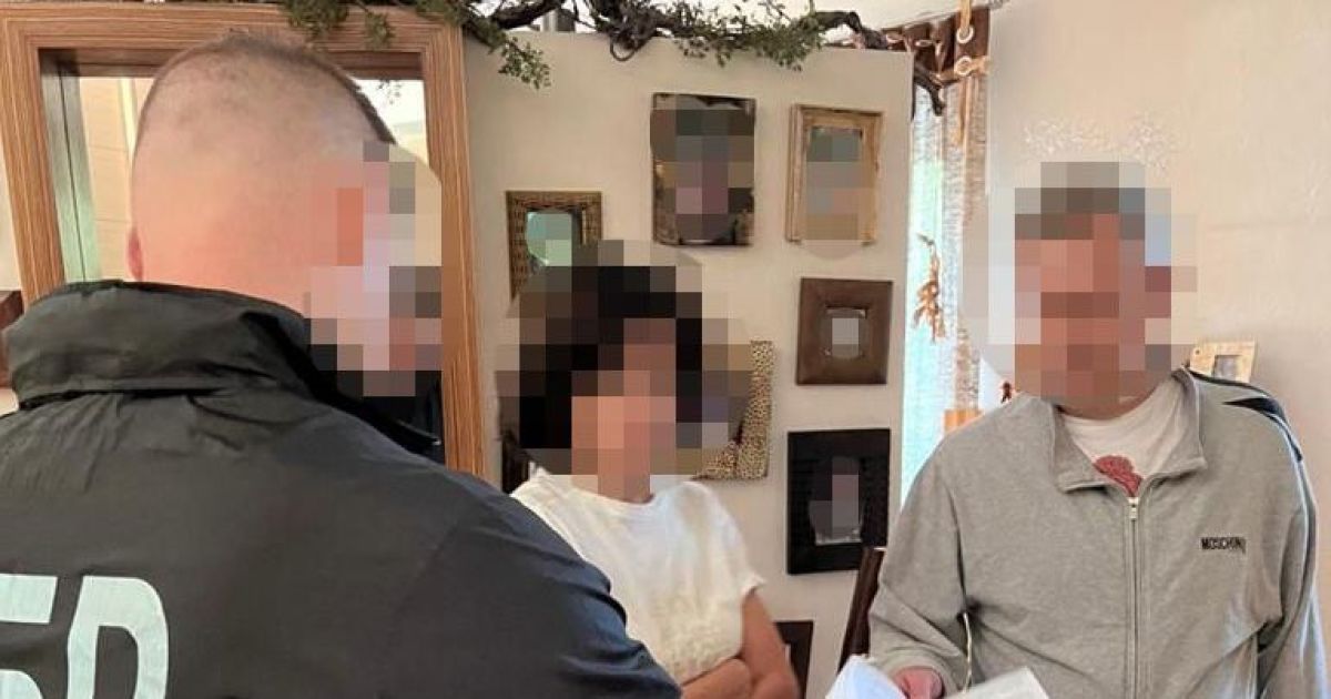 Володимир Макеєнко під час обшуків ДБР.