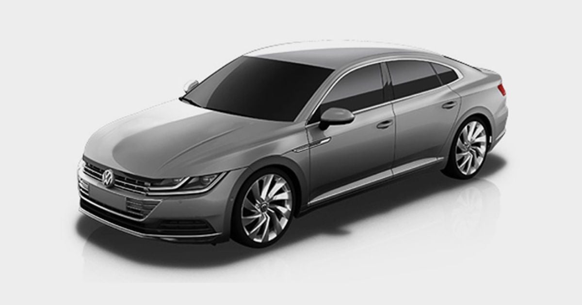 В Сети появились патентные изображения нового Volkswagen Passat CC