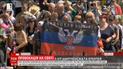 В Болгарии во время государственных торжеств развернули флаг террористической "ДНР"