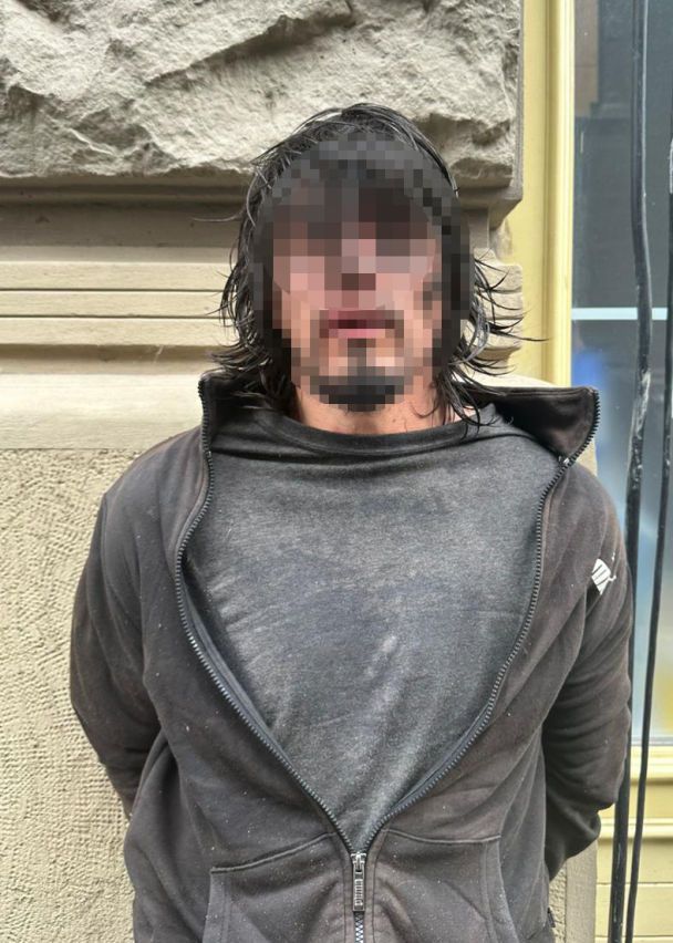 Мужчина, напавший на двух женщин во Львове с ножом / © Полиция Львовской области