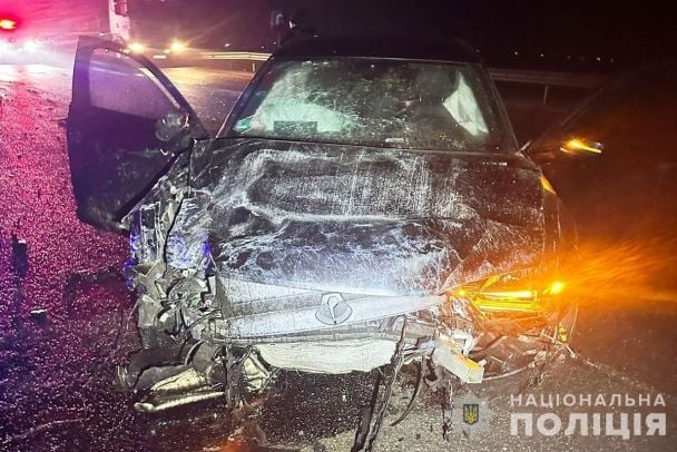 Місце ДТП у Вінницькій області