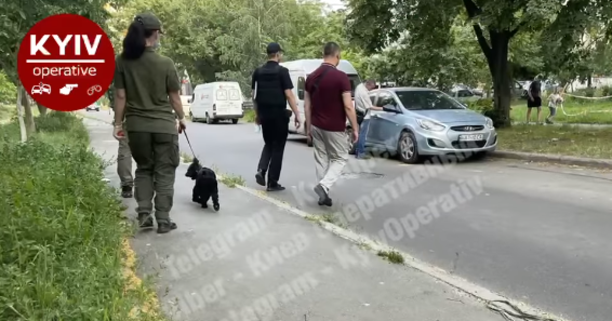 У Києві чоловік з гранатою намагався пограбувати обмінник: відео