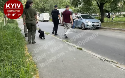У Києві чоловік з гранатою намагався пограбувати обмінник: відео