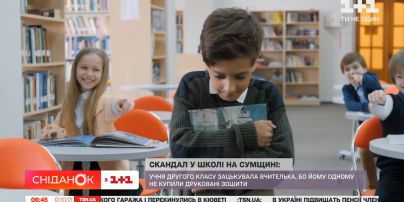 Скандал в школе в Сумской области: ученика затравилии из-за печатных тетрадей