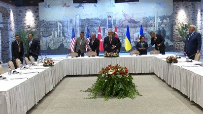Ермак обнародовал видео встречи Украины, США, Турции