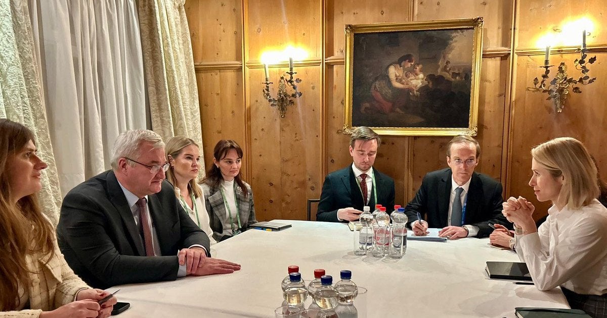 Зустріч Андрія Сибіги та Каї Каллас