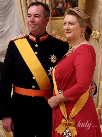 Великий герцог Гийом и великая герцогиня Стефания