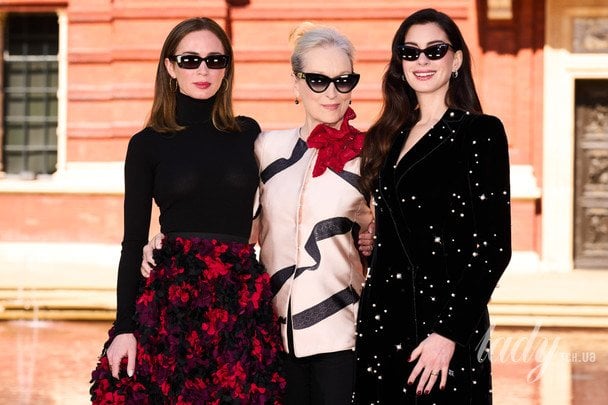 Емілі Блант, Меріл Стріп та Енн Гетевей / © Associated Press