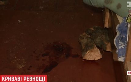 На Киевщине ревнивый муж зарезал жену и пытался убить себя