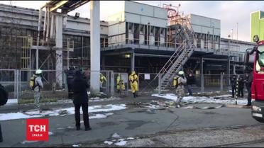 На "Оболони" тренируются ликвидировать аварию на химически опасном предприятии