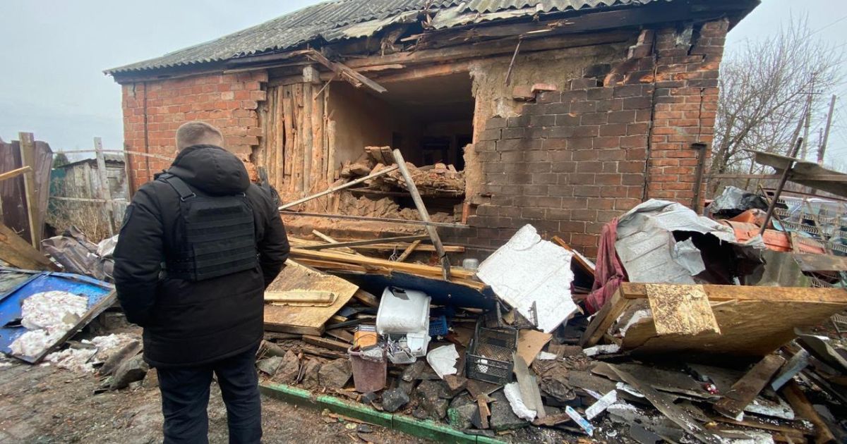 Обстріл Харківщини Фото: Міністерство внутрішніх справ України