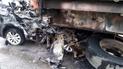 На трасі Київ-Одеса легковик влетів під вантажівку - автівку сплющило, водій помер на місці