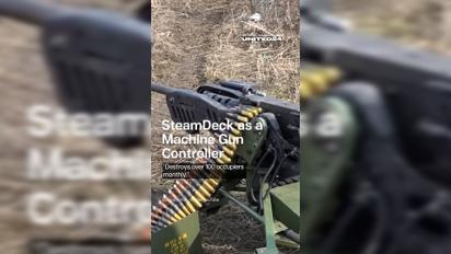 ЗСУ використовують систему для відеоігор Steam Decks для дистанційного керування гарматними вежами