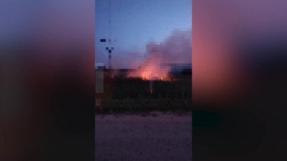 Под Москвой после взрывов возник пожар возле аэропорта "Домодедово"