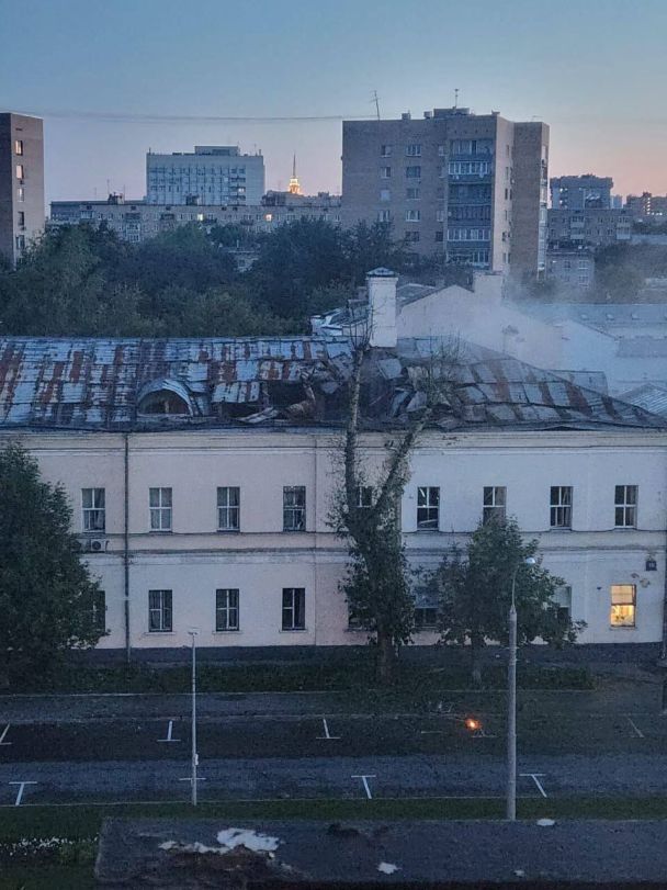 Атака на Москву сьогодні 24 липня. ФОТО: соцмережі / ©