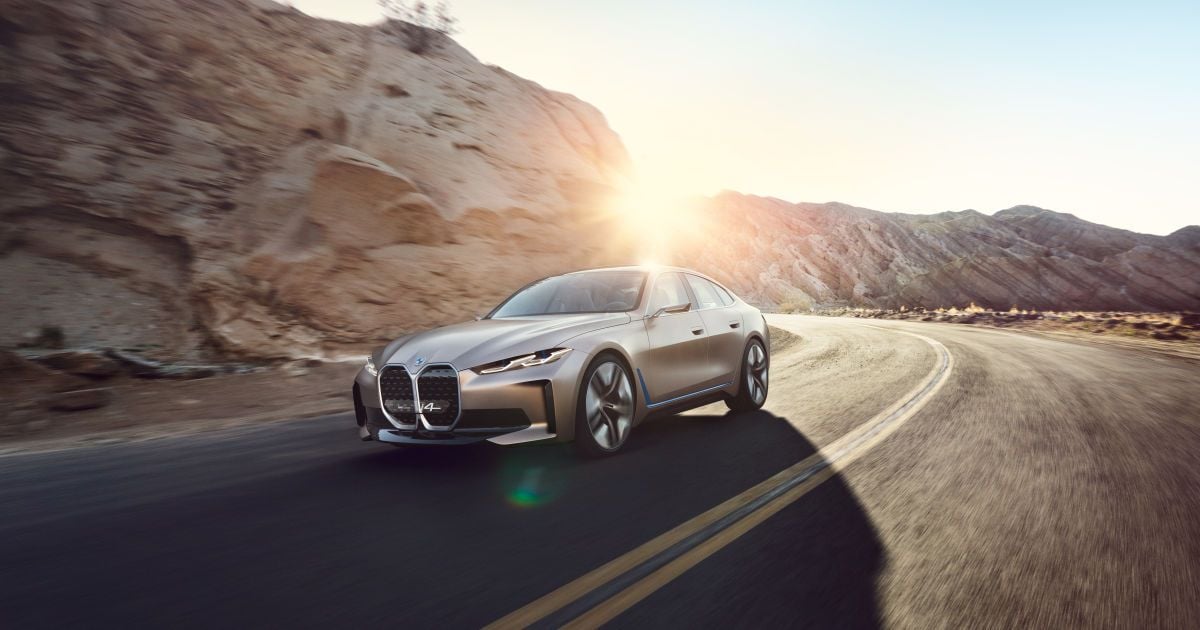 BMW представила электрический фастбек Gran Coupe